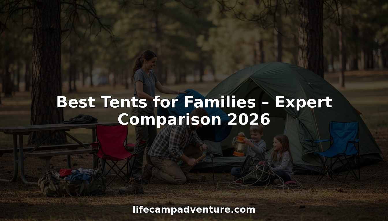 Best Tents for Families – Expert Comparison 2026