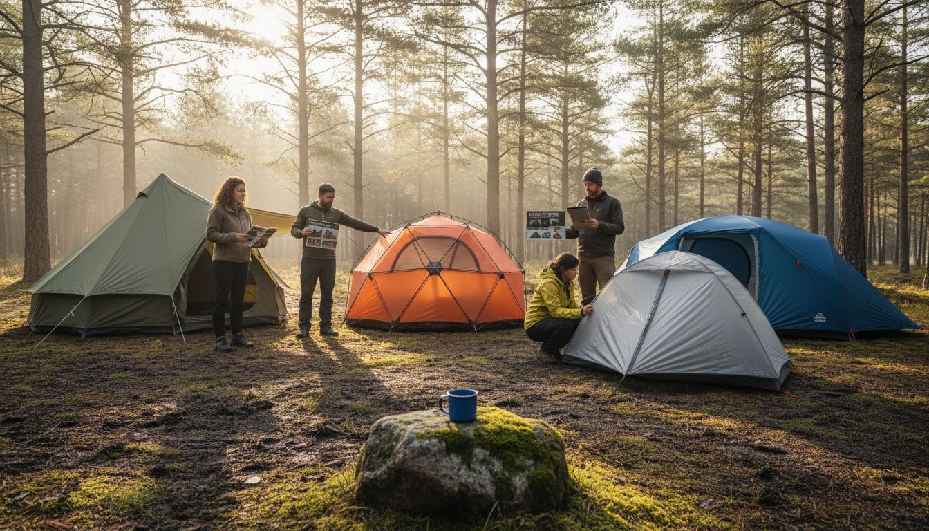 Best 4 Camping Tents Compared – Expert Comparison 2025