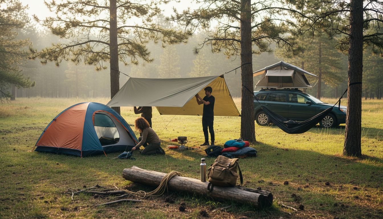 7 Essential Types of Camping Shelters Explained for Campers