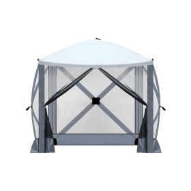 6.8' x 7.2' Outdoor pop-up camping canopy