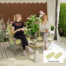 Adirondack Chair Cushions Set of 2 (Option: Beige-780x170x610 mm)